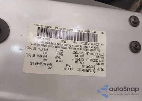 2007 Dodge Ram 1500 St from USA, damaged, VIN 1D7HA18K47J537220